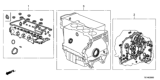 Diagram for Honda Civic Cylinder Head Gasket - 06110-R44-A00