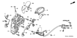 Diagram for Honda Civic Automatic Transmission Shift Levers - 54200-SNA-A82