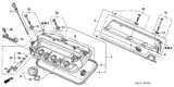 Diagram for Honda Pilot Valve Cover Gasket - 12030-RYE-A01