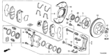 Diagram for Honda Accord Wheel Hub - 44600-T2F-A01