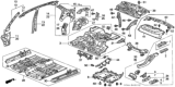 Diagram for Honda Floor Pan - 65100-S01-A20ZZ