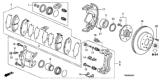 Diagram for Honda Fit Wheel Bearing - 44300-TF0-951
