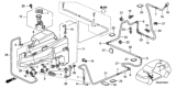 Diagram for 2006 Honda CR-V Washer Pump - 76806-SL0-G11