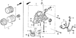 Diagram for 2000 Honda CR-V Oil Pump - 15100-P72-A01
