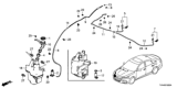 Diagram for 2020 Honda Accord Hybrid Washer Pump - 76806-TVA-A01