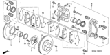 Diagram for 2005 Honda Civic Wheel Bearing - 44300-S1A-E01
