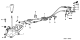 Diagram for 2004 Honda Civic Shift Cable - 54310-S5B-A01