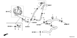 Diagram for 2015 Honda Crosstour Radiator Hose - 19522-5G0-A00