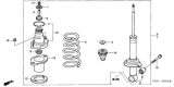 Diagram for Honda CR-V Coil Springs - 52441-S9B-A01