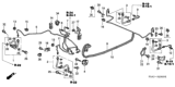 Diagram for Honda Civic Brake Proportioning Valve - 46210-S5A-942