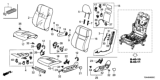 Diagram for 2016 Honda CR-V Seat Heater - 81524-T1G-G91