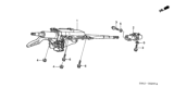Diagram for Honda Element Steering Column - 53200-S9A-A03