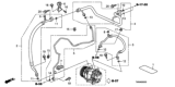 Diagram for 2013 Honda Insight HVAC Pressure Switch - 80450-TF2-003