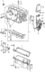 Diagram for 1984 Honda Accord Engine Mount - 11910-PD2-000