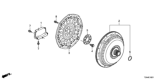 Diagram for Honda Accord Torque Converter - 26000-5B7-305