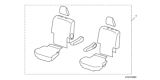 Diagram for 2020 Honda Pilot Seat Cover - 08P32-TG7-110C