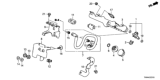 Diagram for 2020 Honda CR-V Hybrid Fuel Injector - 16450-6C1-A01