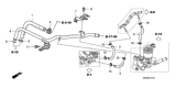 Diagram for 2008 Honda CR-V Cooling Hose - 19510-RTB-000