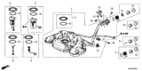 Diagram for Honda Fuel Tank - 17044-TWA-A02