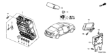 Diagram for Honda Civic Fuse Box - 38200-TR0-A32