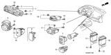 Diagram for Honda Civic Dimmer Switch - 35155-SNA-A01ZA