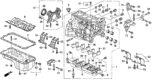 Diagram for 2001 Honda CR-V Drain Plug - 90009-PH1-000