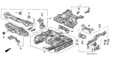 Diagram for Honda CRX Floor Pan - 65100-SH2-A00ZZ