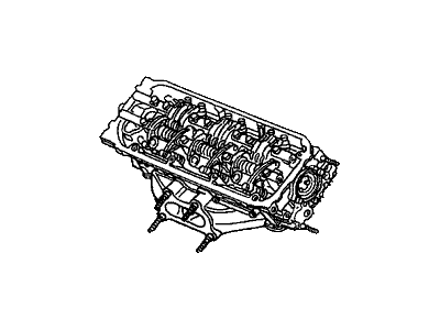 Honda 10004-RDJ-X00 General Assembly, Front Cylinder Head