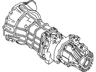 Honda 8-97124-707-0 Transmission Assembly, Manual