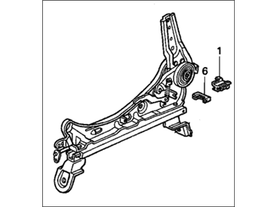Honda 81550-S4K-A01 Slide, L. Reclining (Outer)