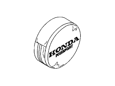 Honda 08U02-TB4200 Cover, Spare Tire (16") (P225)