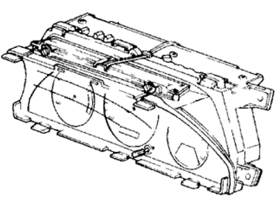 Honda 78100-SE0-A62 Meter Assembly, Combination (Northland Silver)