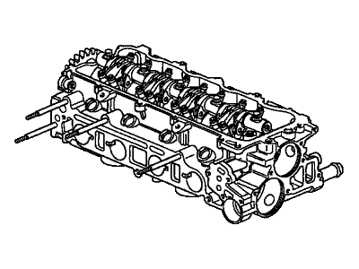 Honda 10003-RME-A00 General Assembly, Cylinder Head