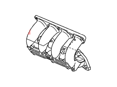 2008 Honda Fit Intake Manifold - 17100-RME-A01