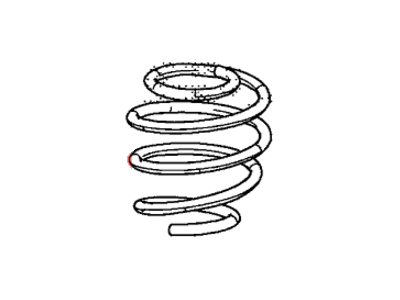 Honda 51401-T3L-A31 Spring, Right Front