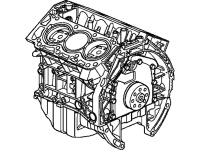 Honda 10002-5G0-A01 Engine Sub-Assy (Blo