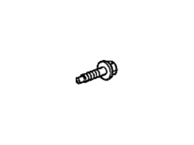 Honda 90163-SDA-A01 Bolt, Flange (10X35)