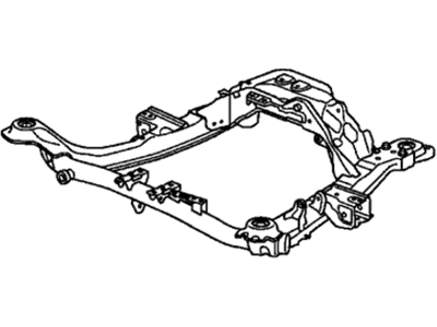 Honda 50200-SZA-A01 Subframe Complete, Front Sus