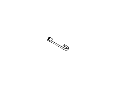 Honda 74645-TP6-A00 Hook, Carrier