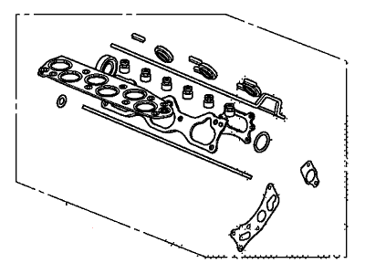 Honda 06120-R70-A00 Gasket Kit, Rear Cylinder Head