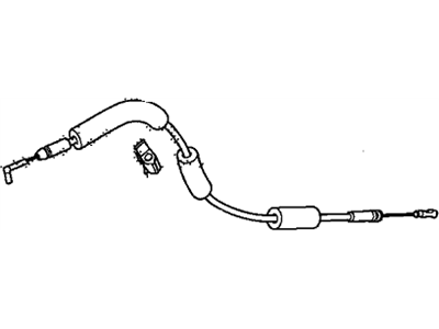 Honda 72131-TA0-A01 Cable, Front Inside Handle