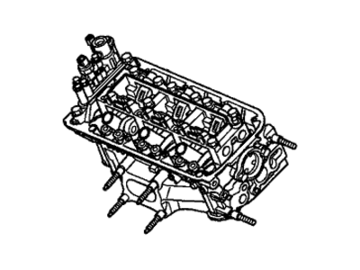Honda 10004-R70-A04 Engine Sub-Assembly, Rear Head
