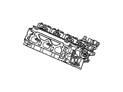Honda 10005-5G0-A01 Engine Sub-Assembly, Rear Head