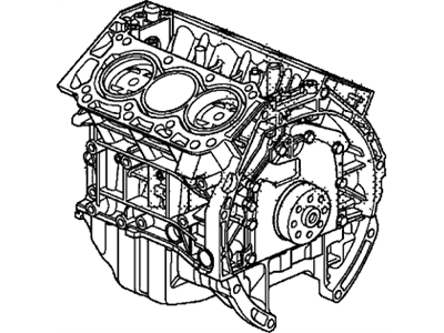 Honda 10002-RJE-A12 General Assy., Cylinder Block