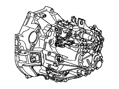 Honda 20011-R89-C72 Dwg, Bare Transmission Assembly