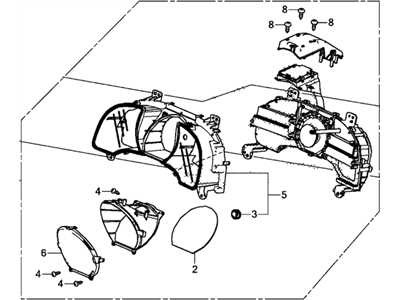 2015 Honda CR-Z Instrument Cluster - 78100-SZT-A03