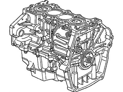 2011 Honda Civic Engine Block - 10002-RMX-A00