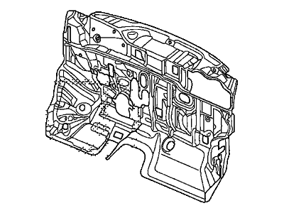 Honda 74260-SNA-A00 Insulator, Dashboard