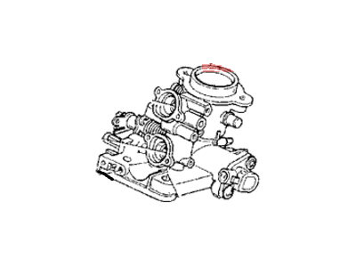 Honda 06164-PM5-A12 Throttle Body Sub-Assembly, Set