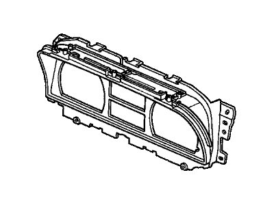 Honda CRX Gauge Trim - 78155-SH3-004
